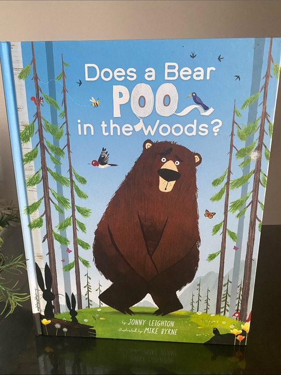Other - Does a Bear POO in the Woods? Kid Storybook wilderness